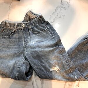 Rag & Bone Miramar Cotton-Terry Crop Joggers